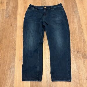 Mugsy Fulton Casual Size 34 Relaxed Fit Classic Denim Jeans FLX3NCFU Hemmed